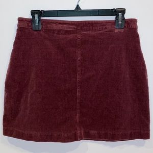 Corduroy Skirt